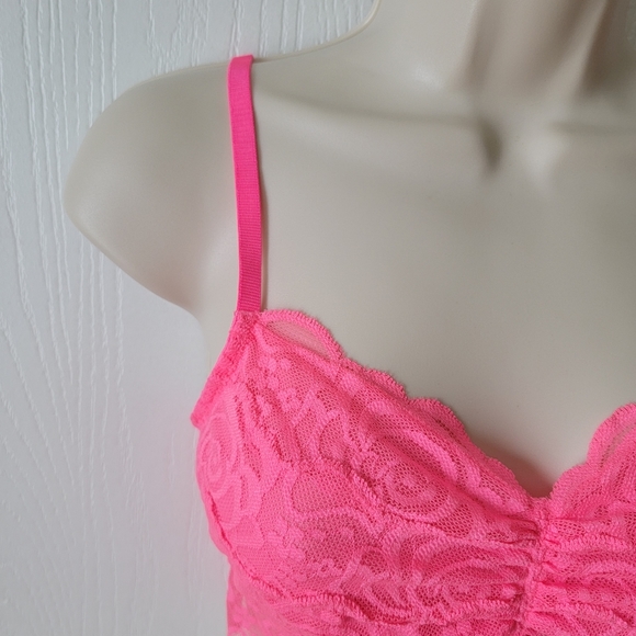 Pink Victoria's Secret Lace Bralette - Picture 3 of 9
